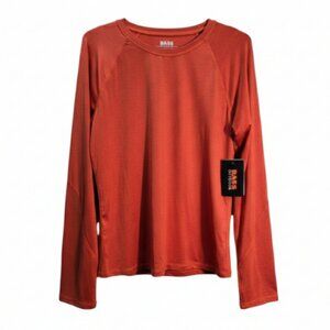 NWT | Bass Outdoor Long Sleeve Performance Top | Thumbhole Cuffs | Size XL